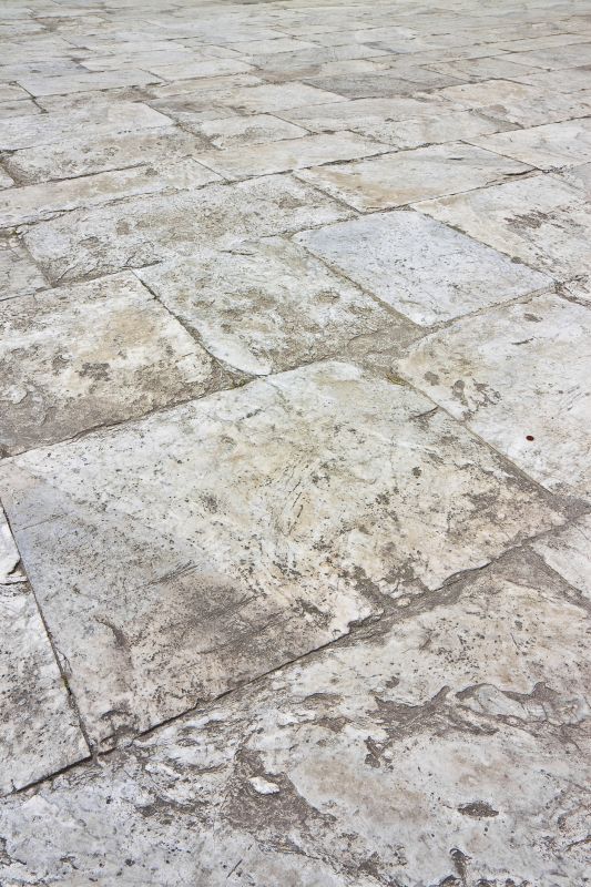 Limestone Paving Installation detail